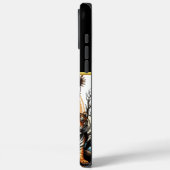 日没に虎を連れた戦士海 Case-Mate iPhoneケース (裏面 / 左)