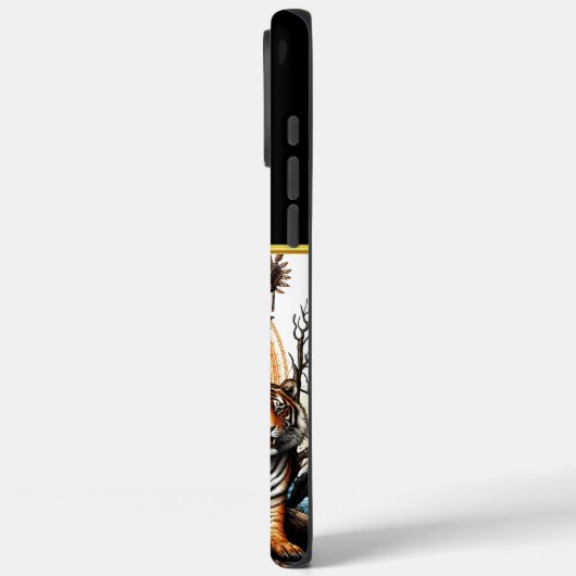 日没に虎を連れた戦士海 Case-Mate iPhoneケース (裏面 / 左)