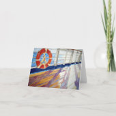 日没に カード (正面)