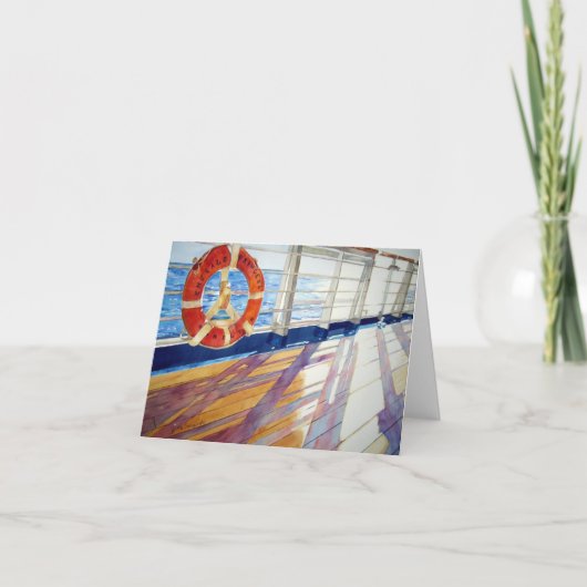 日没に カード (正面)