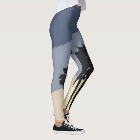 日没のやし レギンス (右)