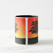 日没のアカシア ツートーンマグカップ (中央)