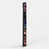 日没のアズテック人パターン Case-Mate iPhoneケース (裏面/右)