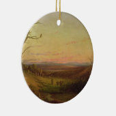 日没のアデレードの眺め セラミックオーナメント (右)