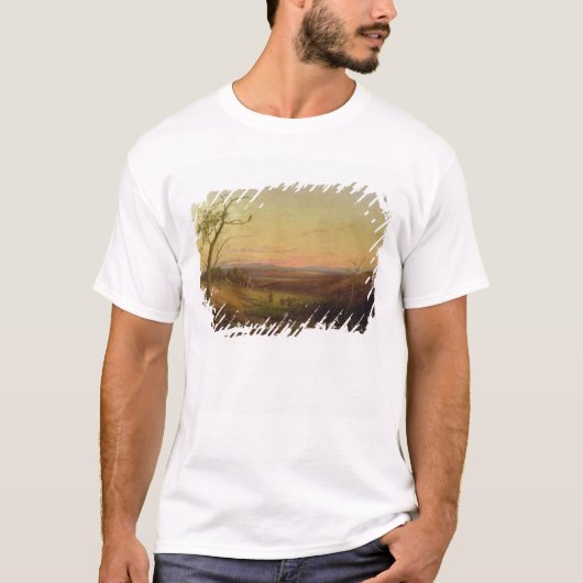 日没のアデレードの眺め Tシャツ (正面)