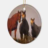 日没のアラビア人 セラミックオーナメント (左)