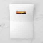 日没のインスピレーションカード:  第一歩は夢です カード (内部)