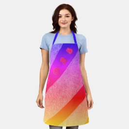 日没のエプロンを火の上で祝う エプロン