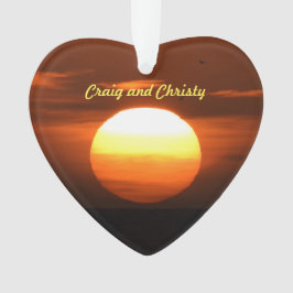 日没のオーナメント オーナメント