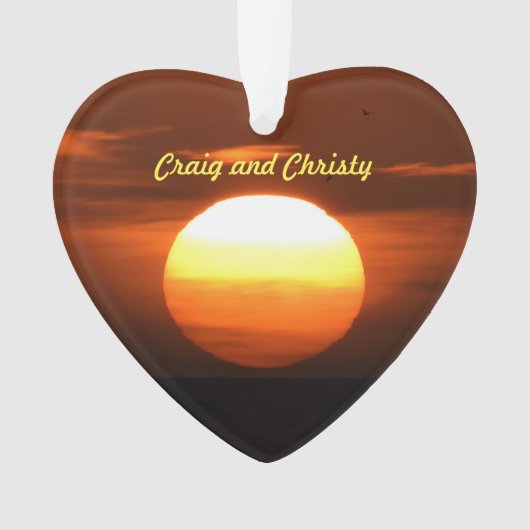 日没のオーナメント オーナメント (正面)