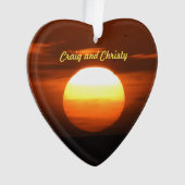 日没のオーナメント オーナメント (正面)