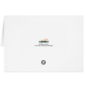 日没のカスタムなテーブル数カードの白鳥 (裏面横)