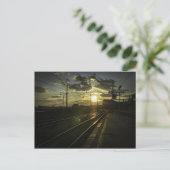 日没のカタニア鉄道 ポストカード (スタンド正面)