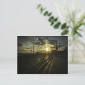 日没のカタニア鉄道 ポストカード (スタンド正面)