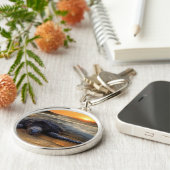 日没のカメ キーホルダー (側面)