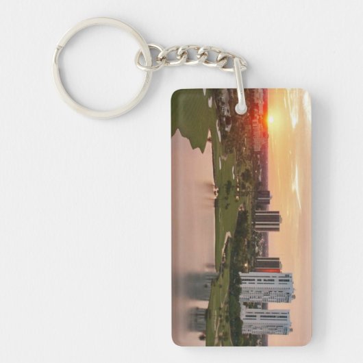 日没のカントリークラブ、Aventura、フロリダ キーホルダー (正面)