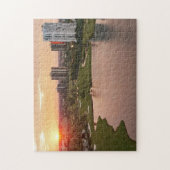 日没のカントリークラブ、Aventura、フロリダ ジグソーパズル (縦)