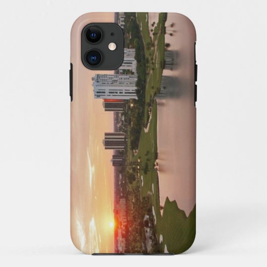 日没のカントリークラブ、Aventura、フロリダ Case-Mate iPhoneケース (裏面)