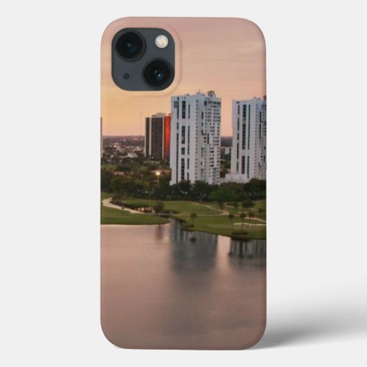 日没のカントリークラブ、Aventura、フロリダ Case-Mate iPhoneケース (裏面)