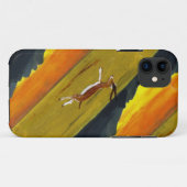 日没のガゼルの野性生物の芸術 Case-Mate iPhoneケース (裏面(横))