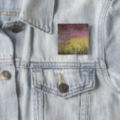 日没のクロード・モネ|の《植物》スイレン 缶バッジ (インサイチュ)