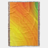 日没のグラデーションの流れ スローブランケット (正面縦)