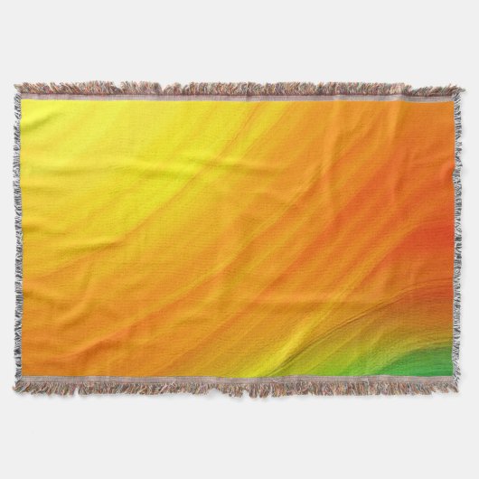 日没のグラデーションの流れ スローブランケット (正面)