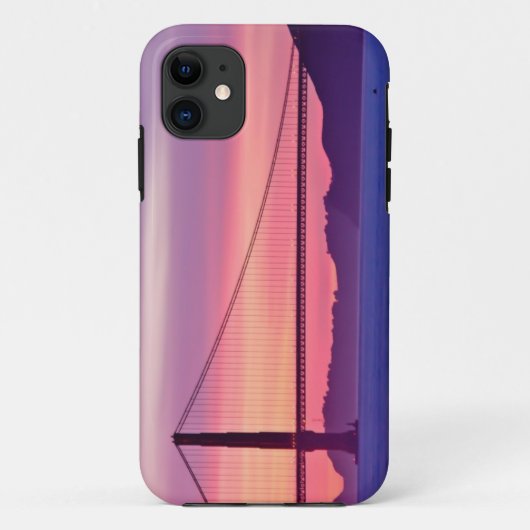 日没のゴールデンゲートブリッジ Case-Mate iPhoneケース (裏面)