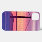 日没のゴールデンゲートブリッジ Case-Mate iPhoneケース (裏面 (横))