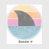 日没のサメ シール (シート)