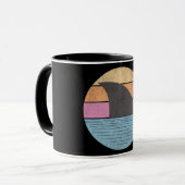 日没のサメ マグカップ (正面左)