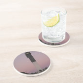 日没のサリバンの島の灯台 コースター (側面)