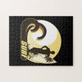 日没のサーファー ジグソーパズル (横)