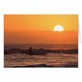 日没のサーフィン