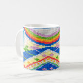 日没のストリップのマグ コーヒーマグカップ (正面左)