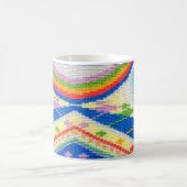 日没のストリップのマグ コーヒーマグカップ (中央)