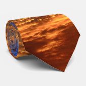 日没のタイ ネクタイ (ロール)