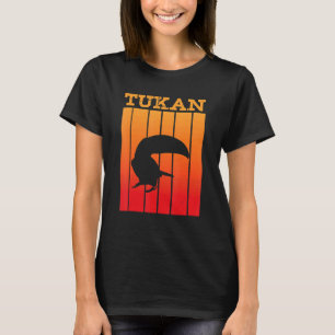 日没のツカンシャドウシルエット Tシャツ