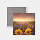 日没のデイジー マグネット (正面/裏面)