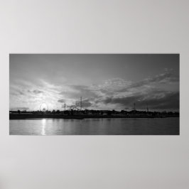 日没のデュッセルドルフラインキルメス ポスター