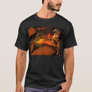 日没のドラゴンの驚き、 Tシャツ