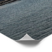 日没のニューヨークのスカイライン ポスター (角)