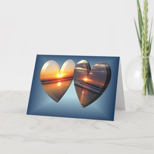 日没のハート シーズンカード (正面)