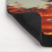 日没のバイク マウスパッド (コーナー)