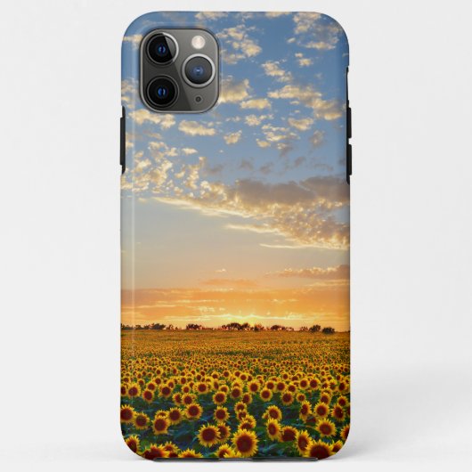 日没のヒマワリ Case-Mate iPhoneケース (裏面)