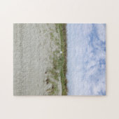 日没のビーチ、ノースカロライナ ジグソーパズル (横)