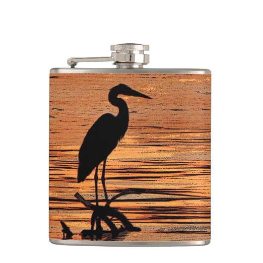 日没のフラスコの鷲 フラスク (正面)