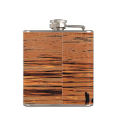 日没のフラスコの鷲 フラスク (裏面)