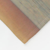 日没のフリースの投球のゴールデン・リトリーバー フリースブランケット (角)