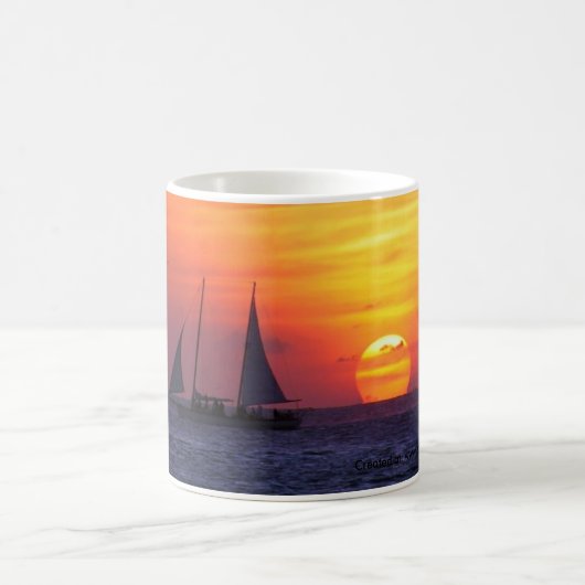日没のマグ コーヒーマグカップ (中央)